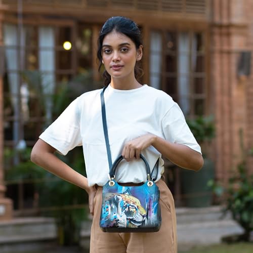 Image of Anuschka Satchel with Crossbody Strap-708