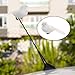 TOPPERFUN Cartoon Car Antenna Top Decoration, 3.93x1.97in Cute White Pigeon Doll Antenna Ball, Car Roof Decoration Exterior Ornaments