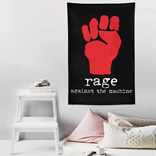 Ywvwy The Machine Orchestra Red Poster Tapestries Art Print Wall Photo Paint Tapestry Hanging Picture Family Bedroom Decor Gift 40"X60" #TOP7