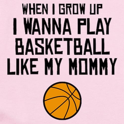 CafePress Basketball Like My Mommy Body Suit Cute Long Sleeve Infant Baby Bodysuit Romper2