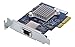 QNAP QXG-10G1T Single-Port (10Gbase-T) 10GbE Network Expansion Card, PCIe Gen3 X4, Low-Profile Bracket Pre-Loaded, Low-Profile Flat and Full-Height Brackets are Included