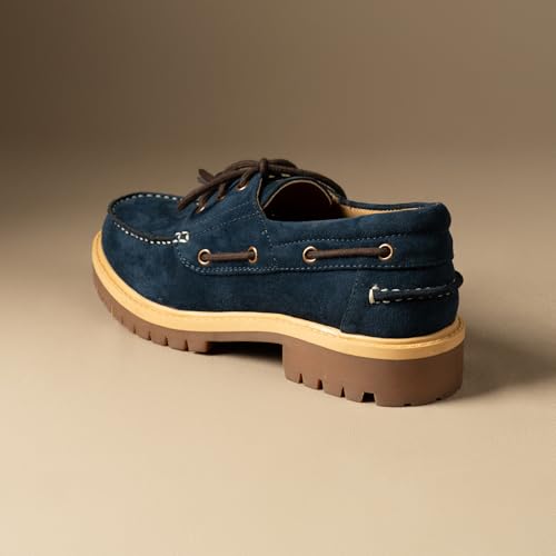 Image of Theater Passengers Loafers for Women in Suede | Stylish Chunky Penny Formal Loafers | Lightweight Comfortable Footwear with Cushioned Insole