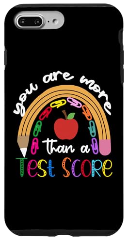 You Are More Than A Test Score Teacher Test Day School �X�}�z�P�[�X iPhone 7 Plus/8 Plus �p