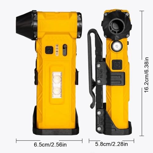 Image of Tobo Electric Air Duster, Rechargeable with 8000mAH Battery, 13000RPM Turbo Fan Brushless Motor, LED Light Design, Lightweight Mini Blower, 52m /s Wind Speed