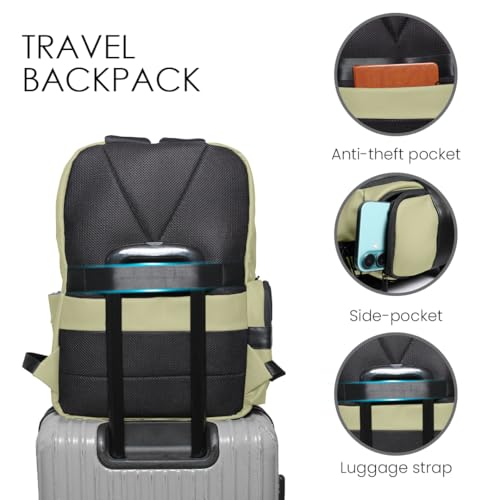 Image of Nordia Laptop Backpack - Sleek & Waterproof, Multi-Compartment Design, and Padded Straps for Work, School & Commute