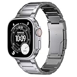 Ultra Supply Co. Titanium Apple Watch Ultra Band - Premium Titanium Watch Band 49mm - DLC Coating -...