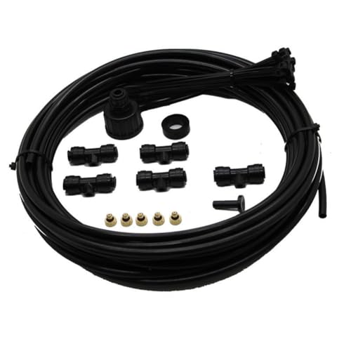 Kioball 6M Tap Water Garden Set Low Pressure Mist System Villa Courtyard Cooling