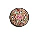 Produktbild Chyuanhua Untersetzer Chinese gestickten Tuch Coaster Insulated Tabelle Matte for Hauptküche Kann für das Home Office verwendet Werden (Color : Brown, Size : 10cm)