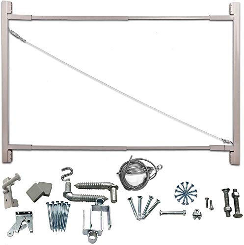 Adjust-A-Gate Gate Building Kit, 36"-72" Wide Opening Up to 6' High (2 Pack) (Set of 2)