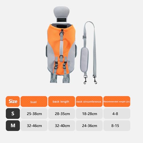 Chaleco refrescante para mascotas y arnés ajustable térmico para perros 6