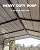 GAOMON 13' x 21' x 10' Heavy Duty Metal Carport, Galvanized Steel Roof and Reinforced All-Metal Frame, Permanent Shed for Agricultural Machinery, Cars, Boats, Trucks, and Tractors; N.W. 600 lbs