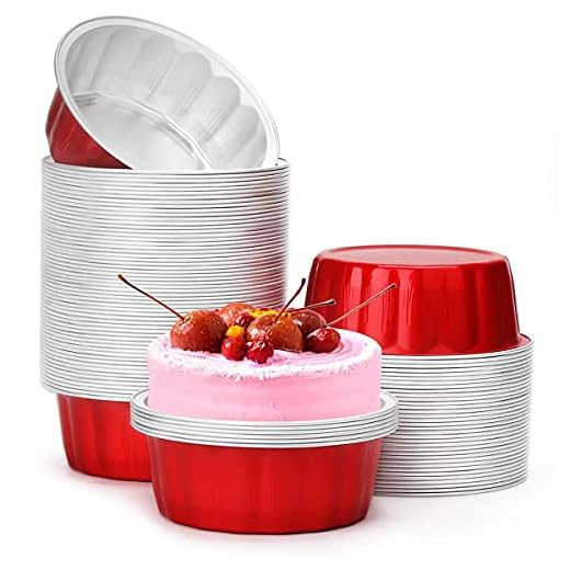 Engångs muffinsformar foliekoppar med lock, aluminium 1,5 dl 125 ml bakad ramekin kopp souffle kopp muffin muffins bakkopp mini pudding koppar för fest bröllop födelsedag (storlek: 100 st)