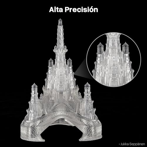 Resina UV de alta precisión para impresoras 3D - 1000g de resina fotopolímera translúcida. - Fernando Cortés