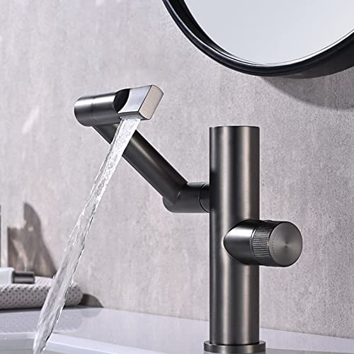 Robinet de salle de bain avec affichage numérique LED et lignes épurées - 3