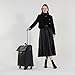 VH&GRED Leather Travel luggage Net Red Trolley Suitcase Female Boarding Case Universal Wheel Light Luggage Fashion Travel Luggage (Carry-On 20-Inch-A)