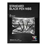 Color: Negro Wacom ACK-20001 - Punta de bolígrafo Digital (Pack de 5 Unidades)
