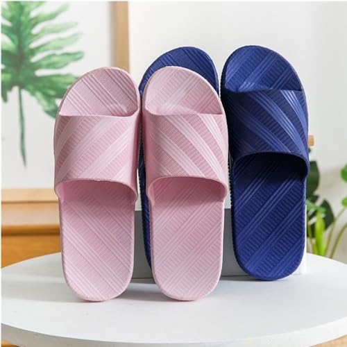 Chaussures de douche mixtes rose taille 42 avec semelle épaisse