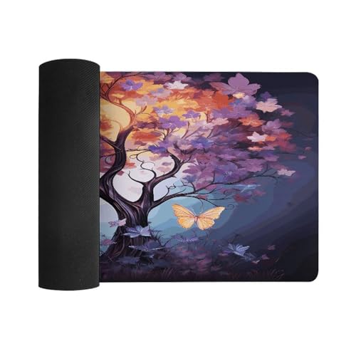 Alfombrilla para mouse grande con diseño colorido y antideslizante miniatura 3