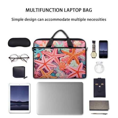 Bolso para portátil Abstract Ocean Starfish 15 pulgadas miniatura 7