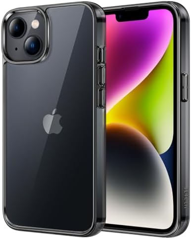 JETech Case for iPhone 14, Anti-Yellowing, Black