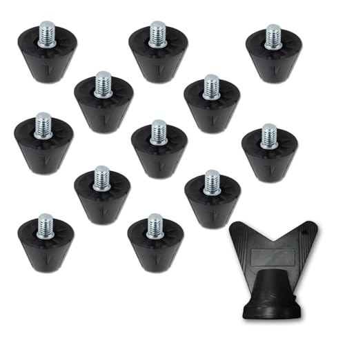 Crampon M5 pour Nike, 12 Pièces Crampon Plastique a Visser Foot pour Crampons de Rechange Nike 13/16 mm Stables et antidérapants