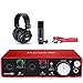 Focusrite SCARLETT Studio Pack w/CM25 Microphone, Headphones, 2i2, Code for Software Bundle Mic Cable, Boom Stand, and Pop Filter