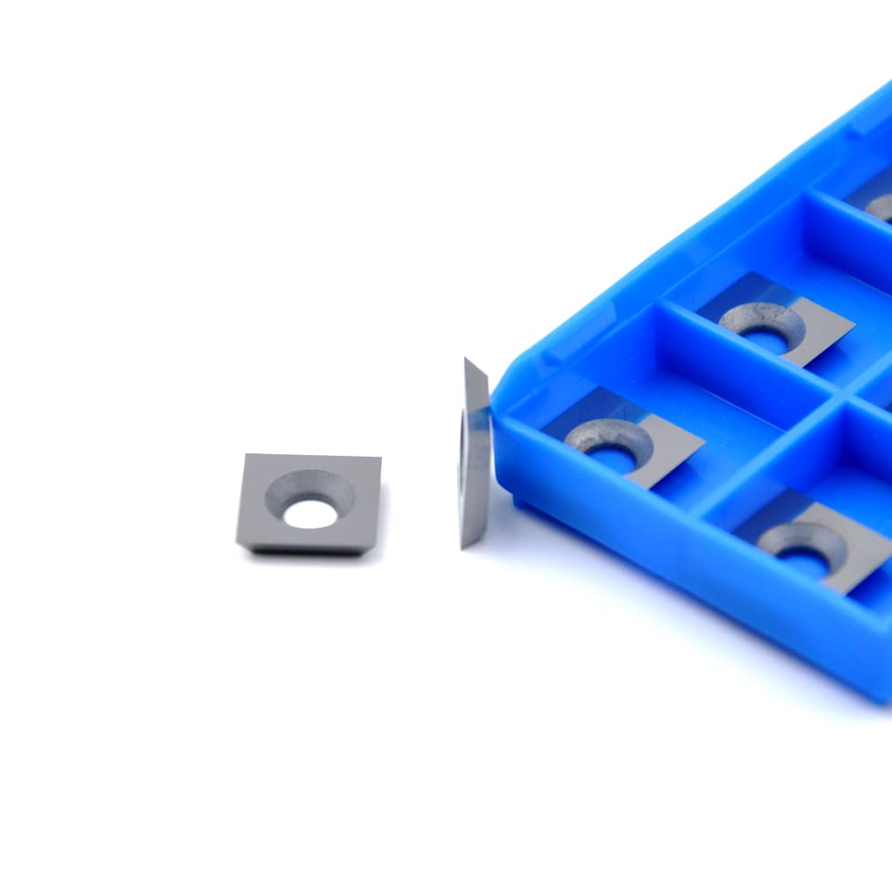 Lot De 10 Inserts En Carbure De Tungstène - 11x11x2 Mm, 4 Tranchants, Pour Têtes De Rabot En Spirale