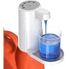 Electric Laundry Detergent Dispenser Pump, One-Press 15-75ml, Fast Dispense from-Large-Container, Rechargeable 2Ah, No-Spill, for Liquid Soap, Fabric Softener, Laundry Room Organization White