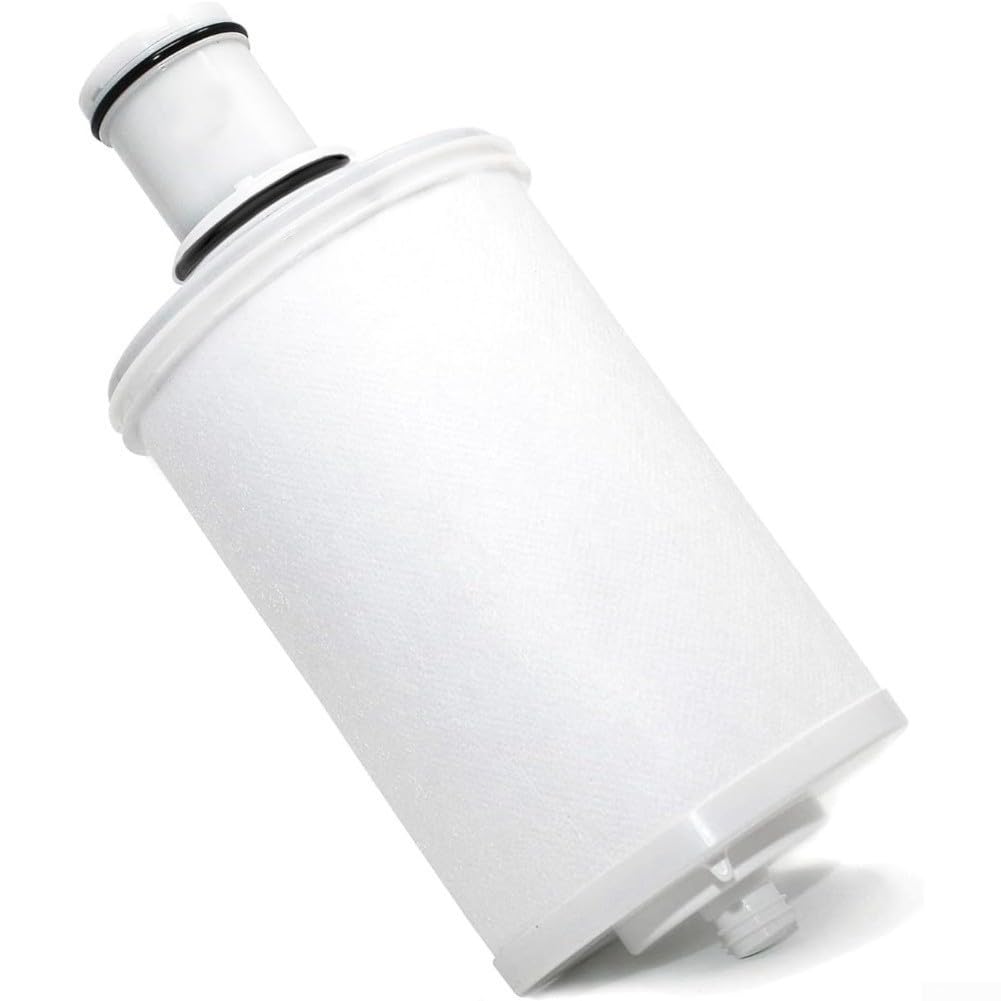 100186 Cartucho de filtro de agua de repuesto para purificador de agua eSpring, carbón activado más tela no tejida elimina impurezas a 0,2 mientras retiene minerales