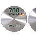 Produktbild HM Sägeblatt 700 mm LFZ Flach-Zahn Hartmetall Widea für Wippsäge und Brennholzsäge für Brennholz Hartholz Kreissägeblatt Ø 700mm Bohrung 35 mm
