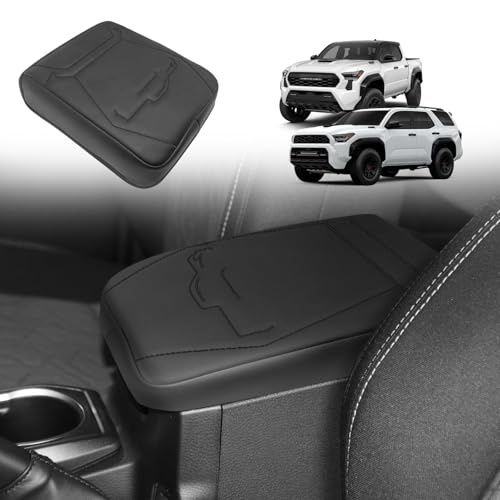 Muslogy Center Console Armrest Cover for Toyota Tacoma