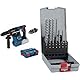 Bosch Professional 18V System GBH 18V-26 F cordless rotary hammer + 7X PRO SDS plus-5X Hammer Drill Bit Set (for Concrete, Lime and Sand Bricks, Ø 5-12 mm)