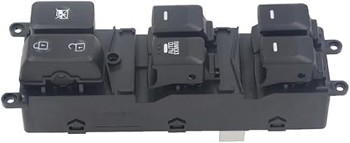 Miniatura 2 de Power Window Master Lift Control Switch Key Cover Keyswitch Button Kit Compatible with Kia Forte Cerato K3 2014-2017 93570-B5000