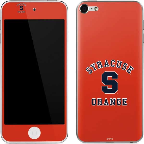 Skinit Decal MP3 Player Skin Compatible with iPod Touch (6th Gen 2015) - Officially Licensed College Orange Syracuse Design