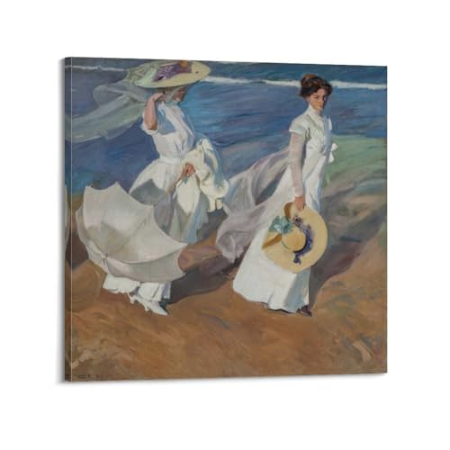 Joaquín Sorolla Tableau Moderne pour un Bureau Élégant
