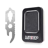 11-In-1 Pocket Tool Keychain Multitools - Mini Stainless Steel Multi Tools Bottle Opener Box Opener