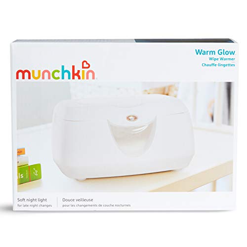 Munchkin Warm Glow Baby Wipe Warmer with Nightlight, Baby Wipes Warmer Dispenser for Newborn Diaper Changes, Holds 100 Wipes, White by Munchkin - Image 6