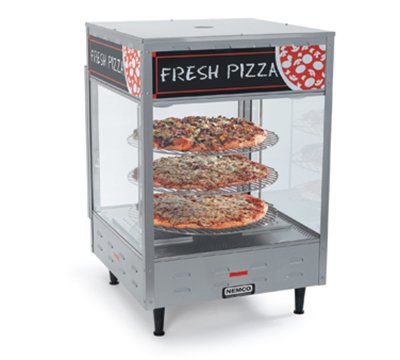 Nemco 6452 Pizza Merchandiser, 4 Tier, Rotating, 18" Diameter