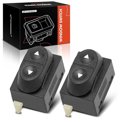 A-Premium 2 PCS Power Window Switch Kit, Front Right or Rear Side