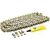 NICHE Gold 420 X-Ring Chain 126 Links with Connecting Master Link