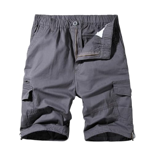 Short d'été léger homme vêtement de travail décontracté short d'extérieur poches