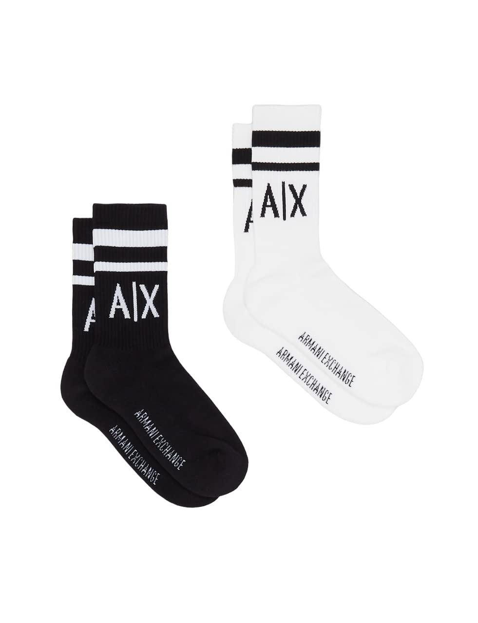 mens Logo Crew Socks 2 Pack
