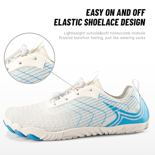 Hike Barefoot Shoes for Men Women Breathable & Non-Slip Athletic Footwear Wide Toe Water Shoes4