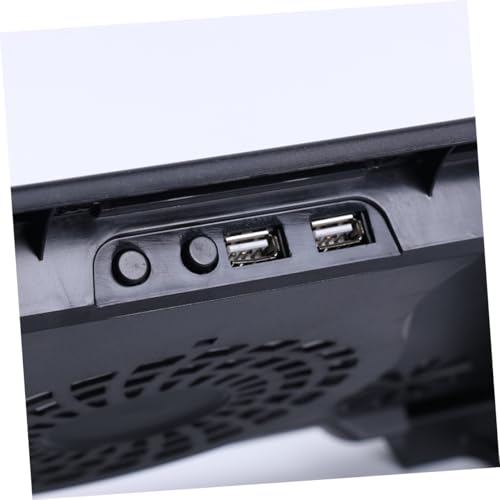 Base para laptop con 5 ventiladores y soporte ajustable miniatura 4