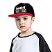 OCALL Basketball Mom Snap Back Hat Boys Girls Fashion Hip Hop Adjustable Flat Bill Hat Red
