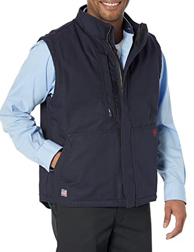 Ariat Male Fr Workhorse Insulated Vest Navy Xx-Large #TOP21