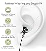 Extra Long Earbuds for TV & PC, with 12FT Spring Coiled Extension Cable, Volume Control & Mic, In-ear Wired Headphones for 3.5mm Audio Output Devices, ChanGeek CGS06 #4