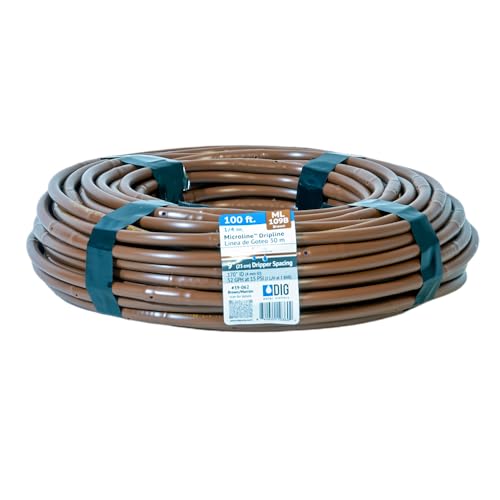 DIG ML-109B ¼” 100’ MICROLINE™ Dripline, 9” Dual Outlet Emitter