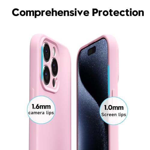 Coque iPhone 15 Pro silicone souple contre les rayures - 5