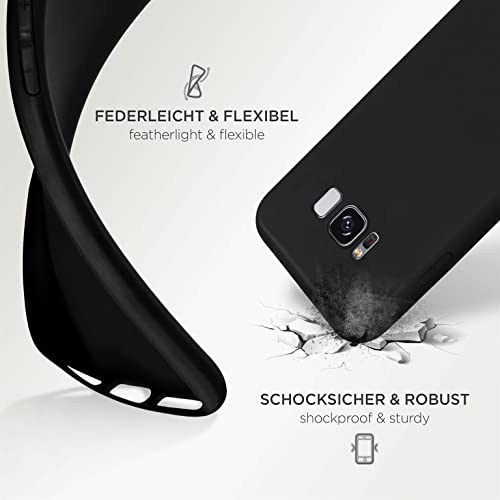 Coque Samsung S8 OneFlow SlimShield Pro en silicone noir souple - 5